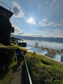 View coming down the stairs.