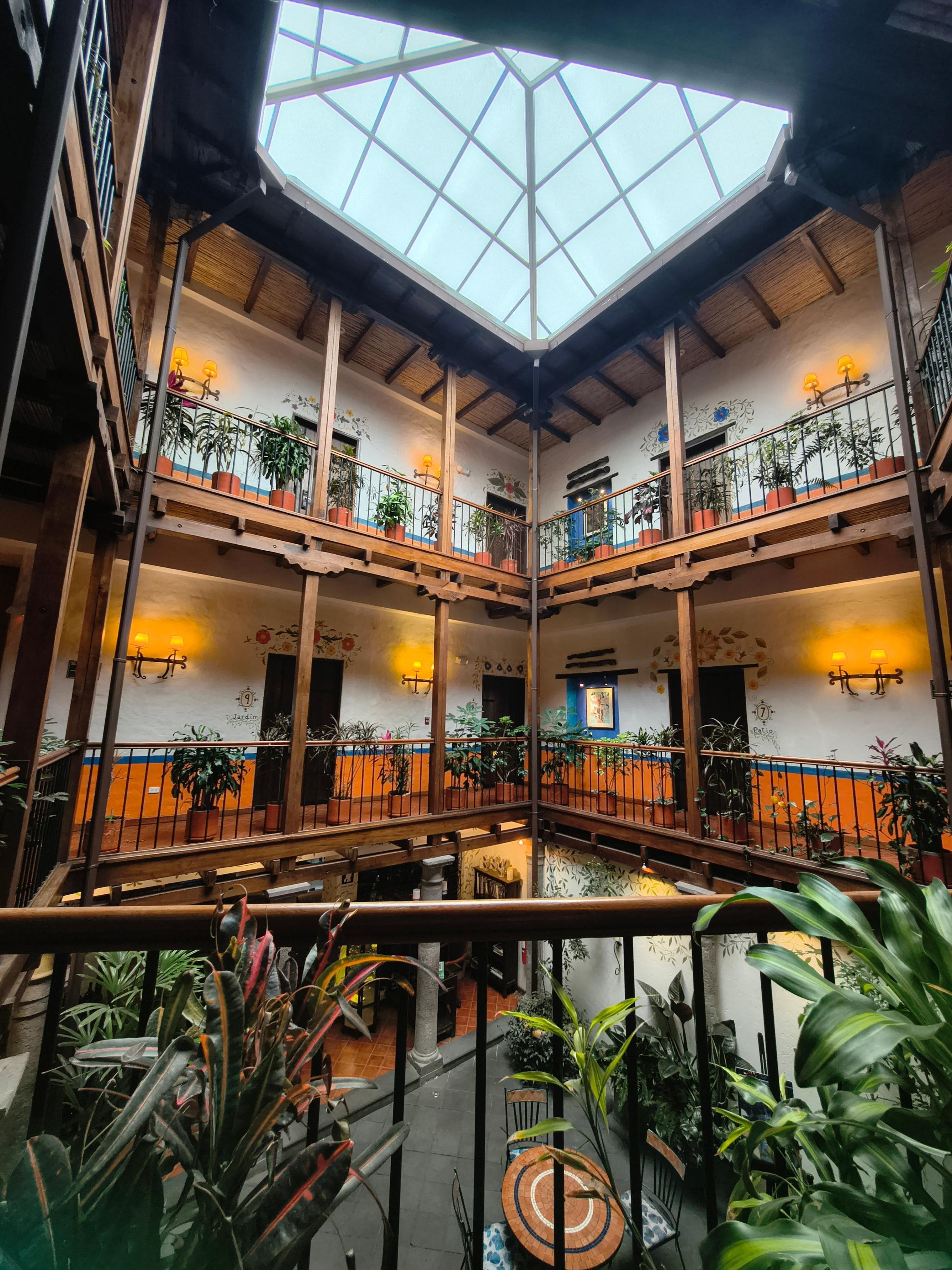 The warmth and calm inside is amazing. 