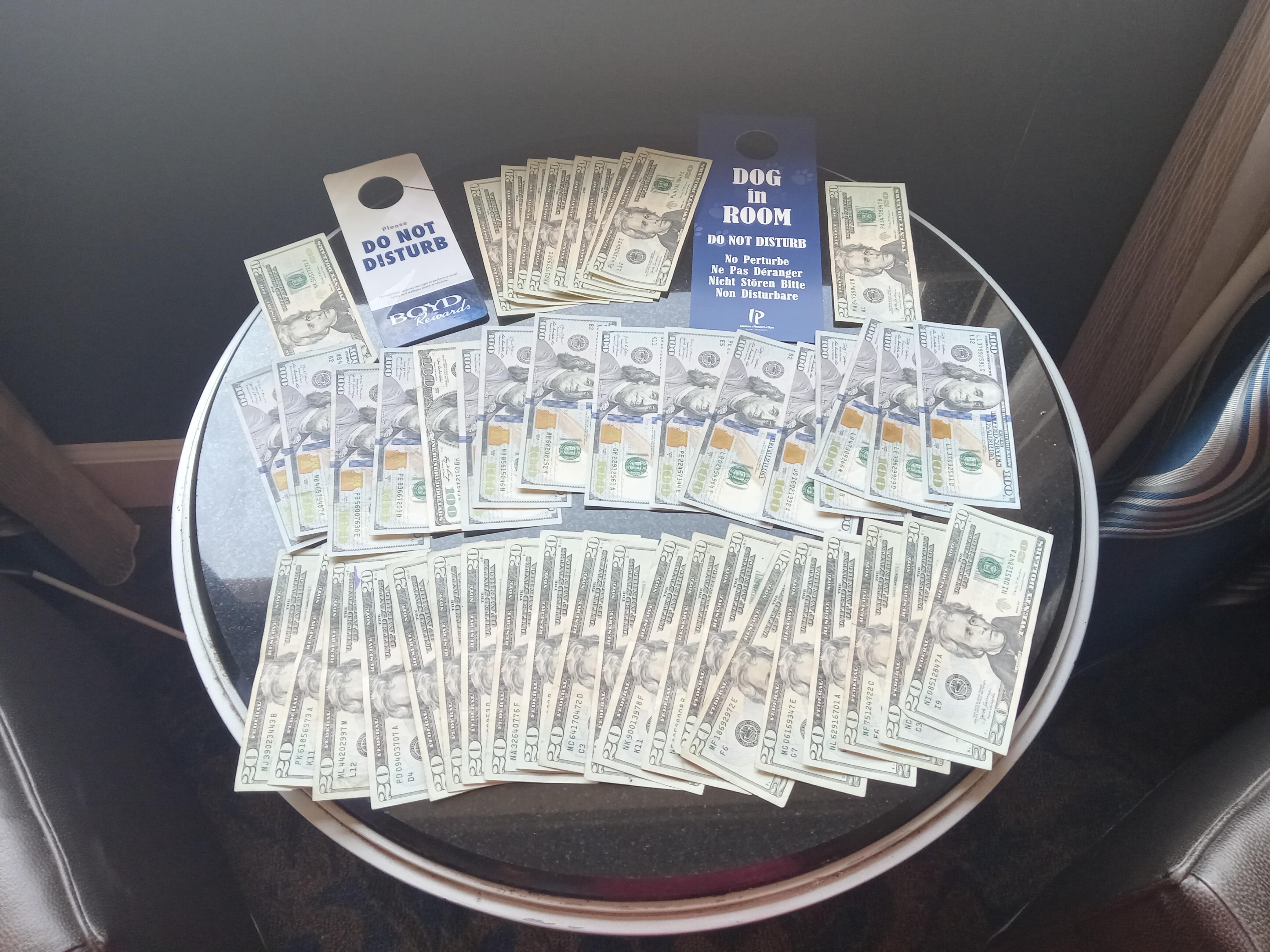 WON THIS AT IP CASINO!!