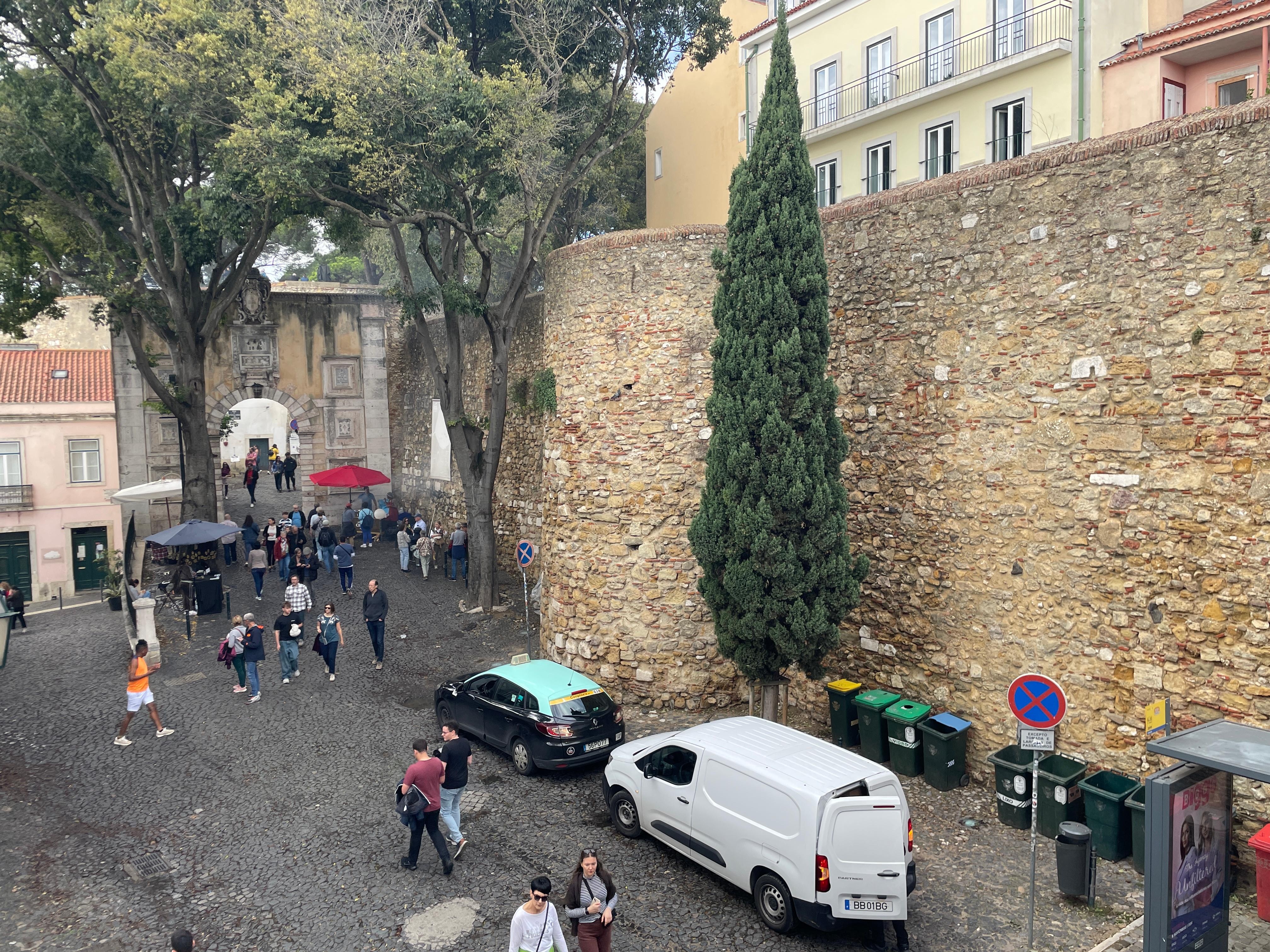 From our window in the apartment