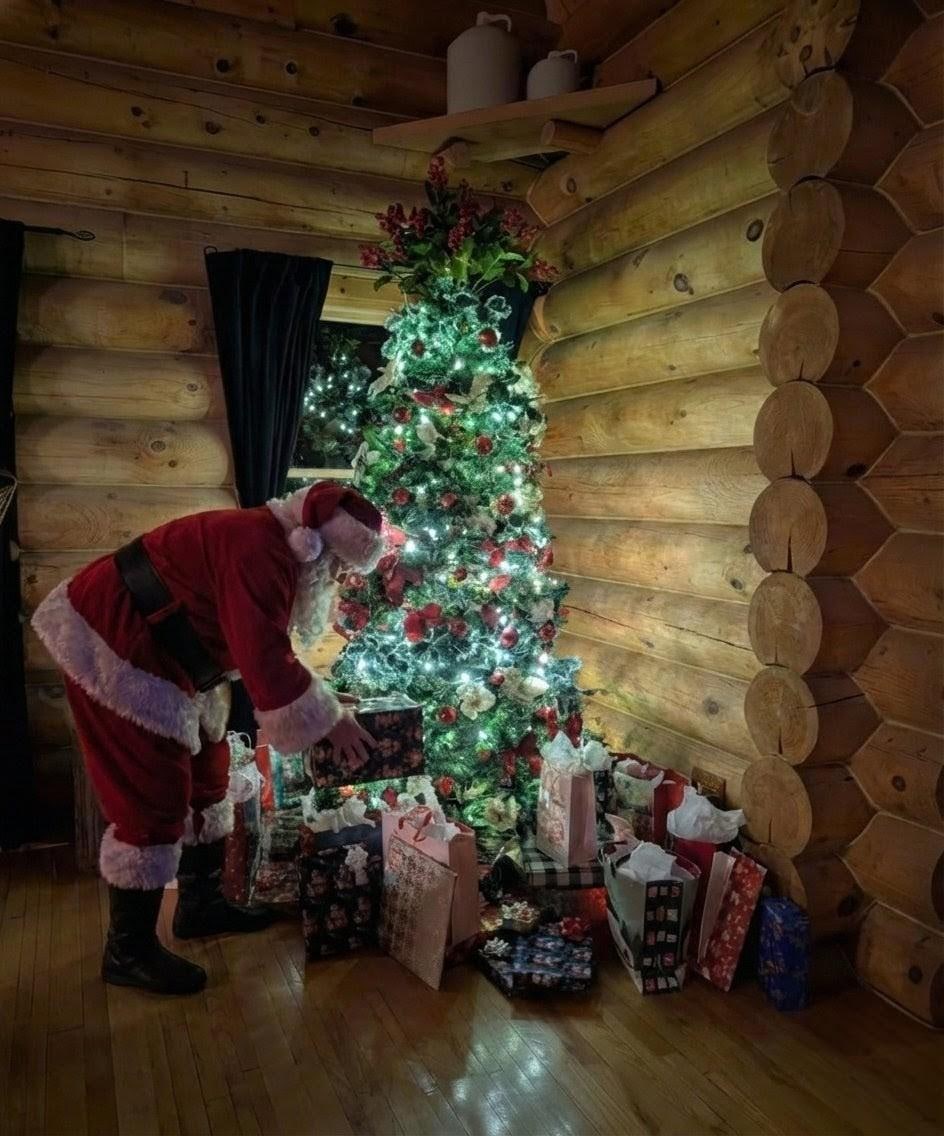 Stayed over Christmas and Santa delivered 