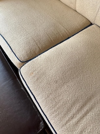 Couch dirty and stained