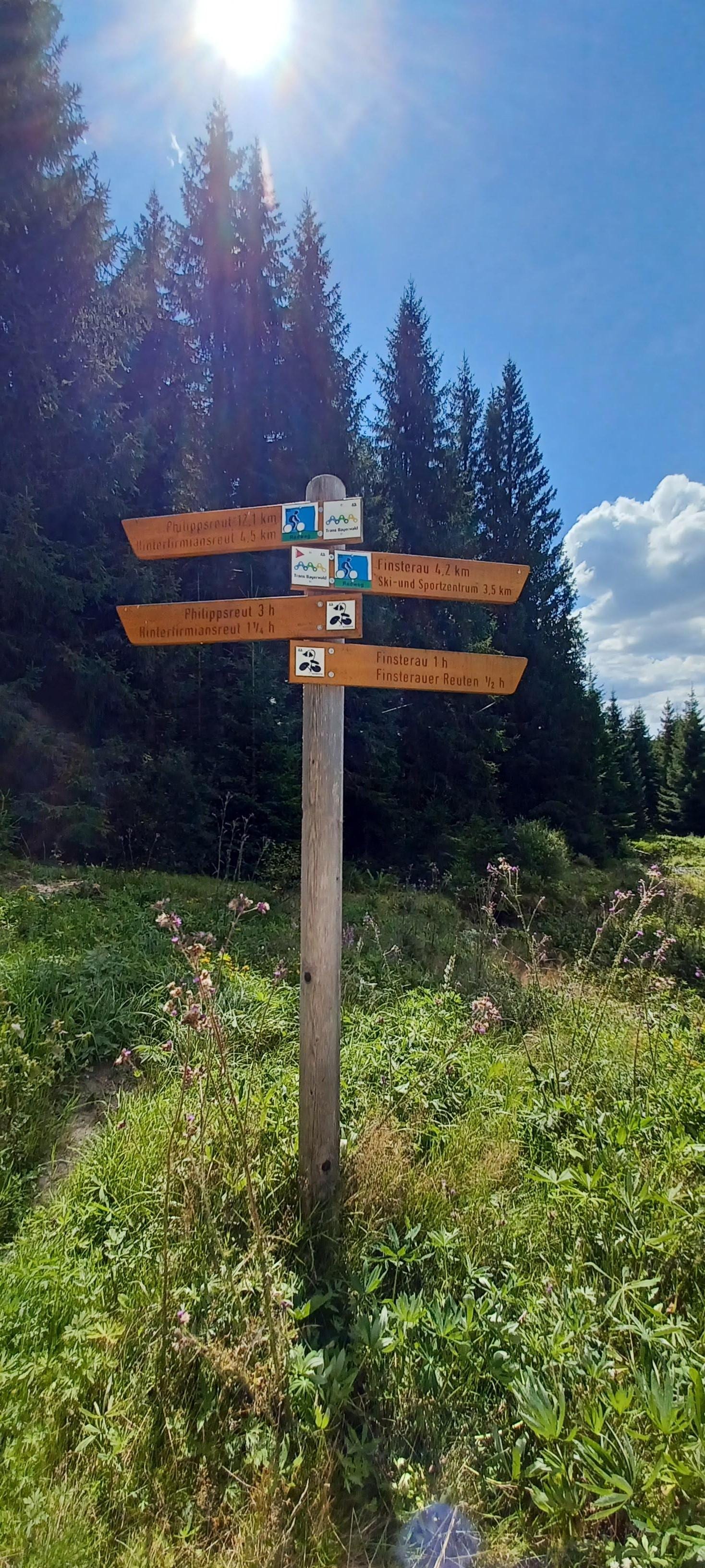 Zu Fuss vom Haus schöne Wanderwege