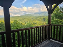 View from back porch