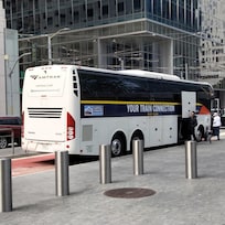 The Amtrak Shuttle Bus from San Francisco to Emeryville