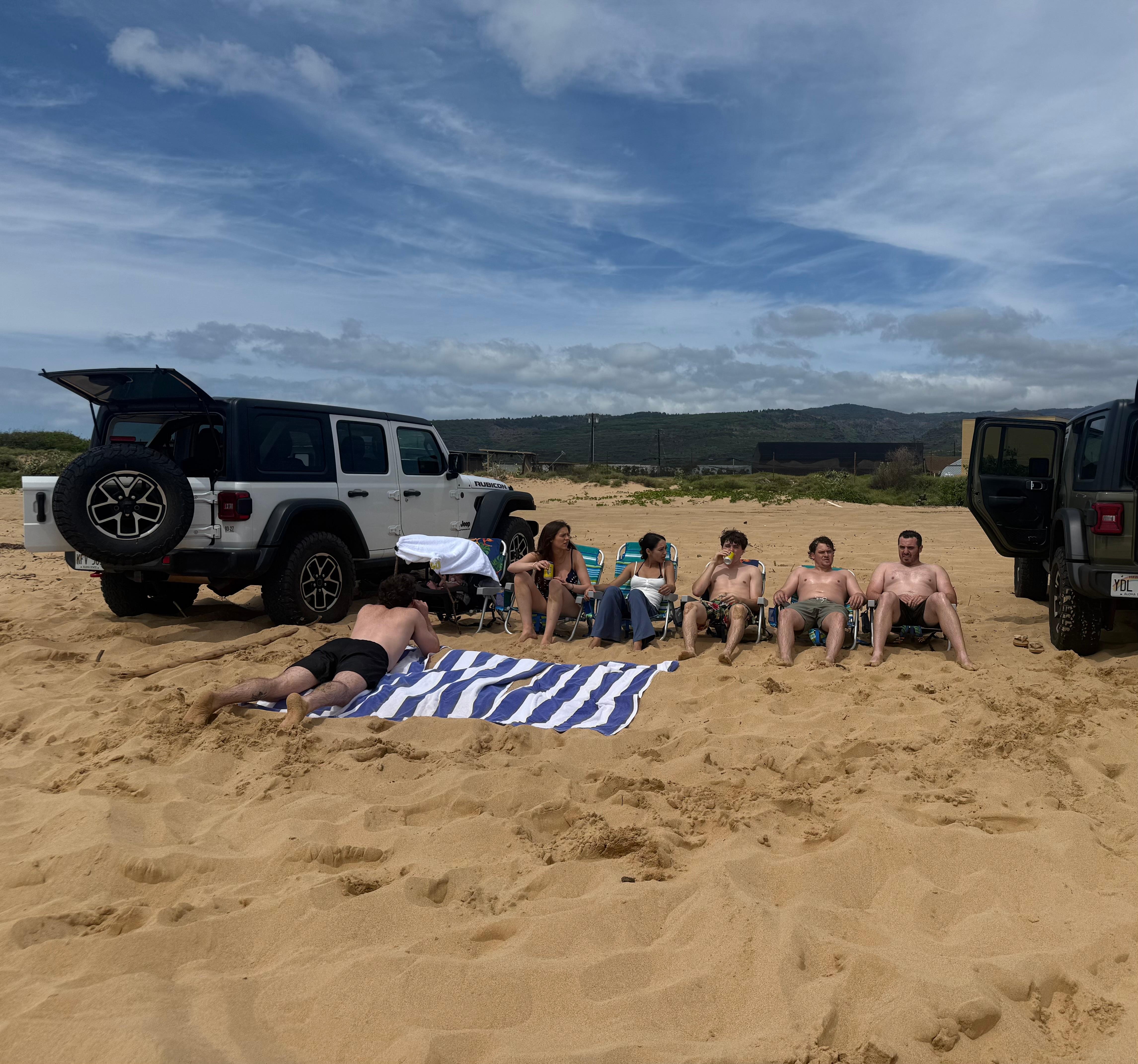 1/2 Mike from the beach