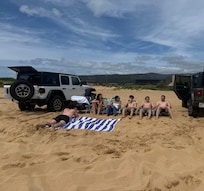 1/2 Mike from the beach