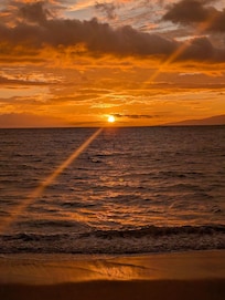 Sunset from the beach.
