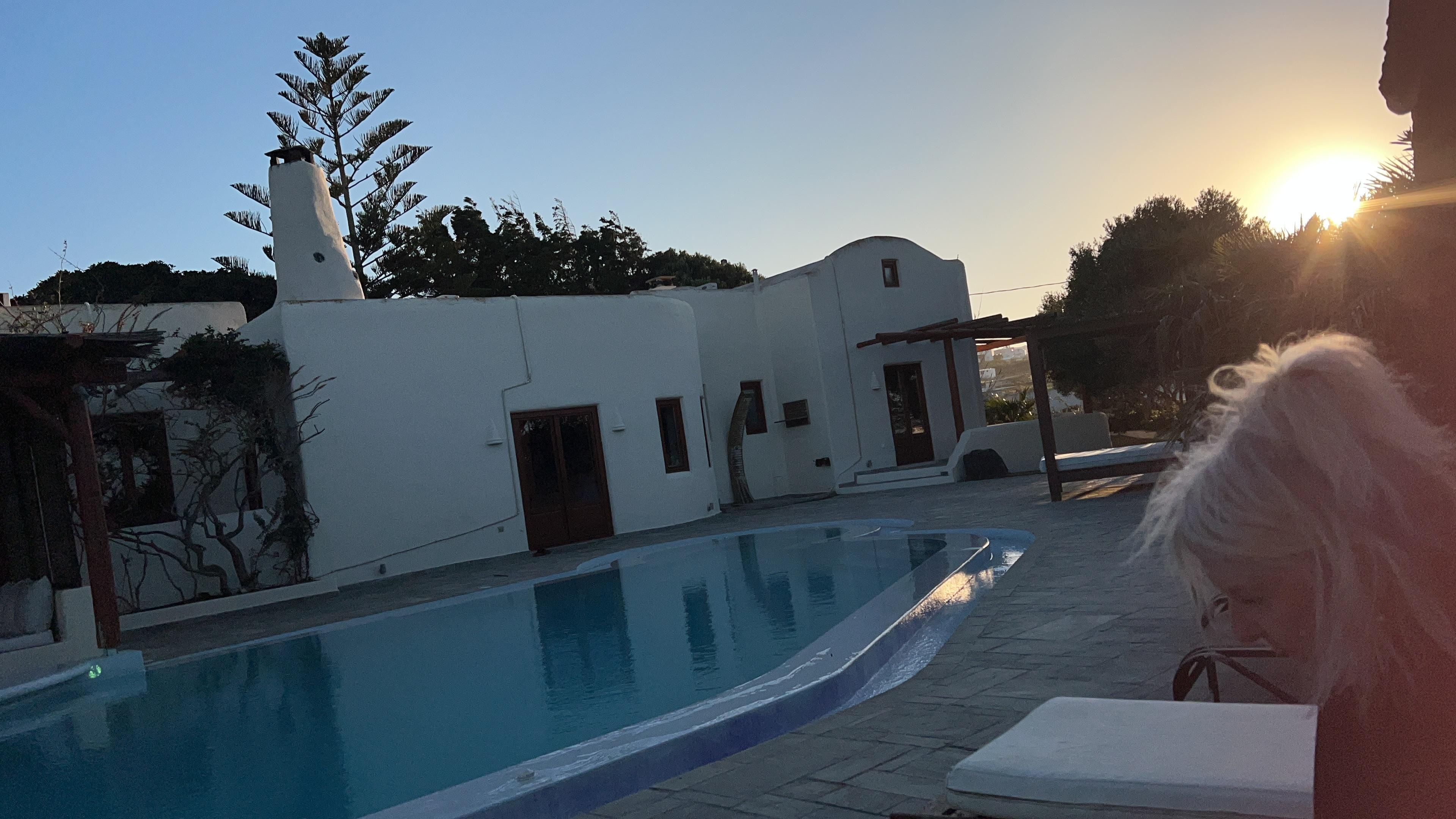 The sun was always shining on us! 