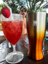 Caipirinha de morango