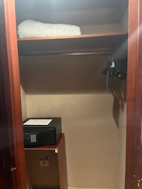Closet with safe