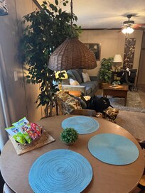 Nice simple dining room