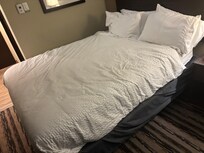 This is how my bed was made