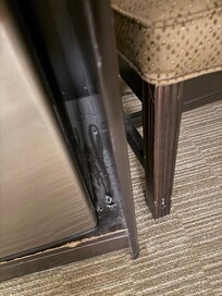 refrigerator cabinet right side, left side the same.