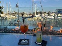 Outside area by the bar