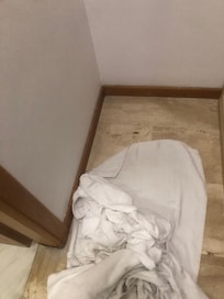 Flooded hallway