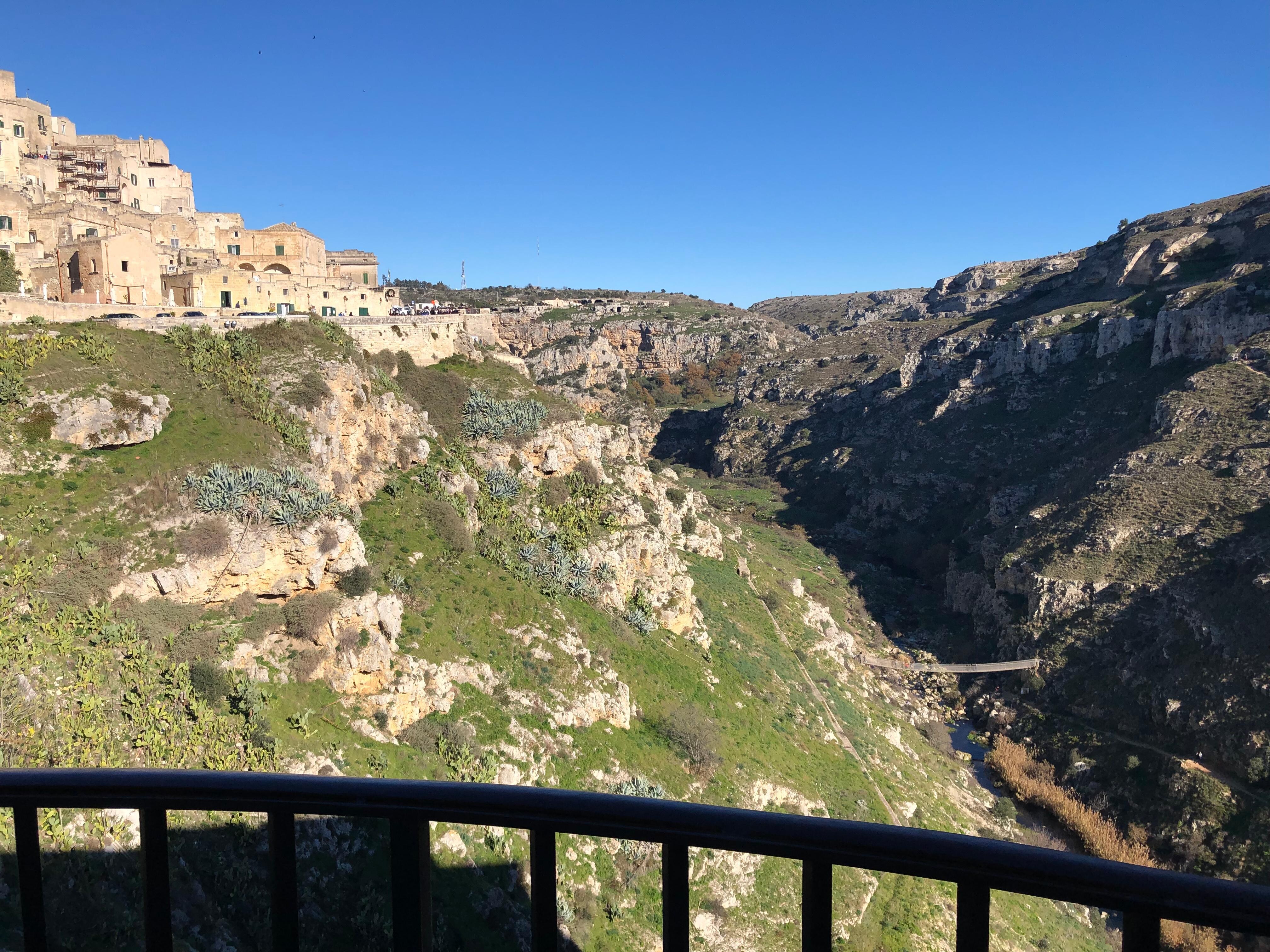 Vista dalla terrazza