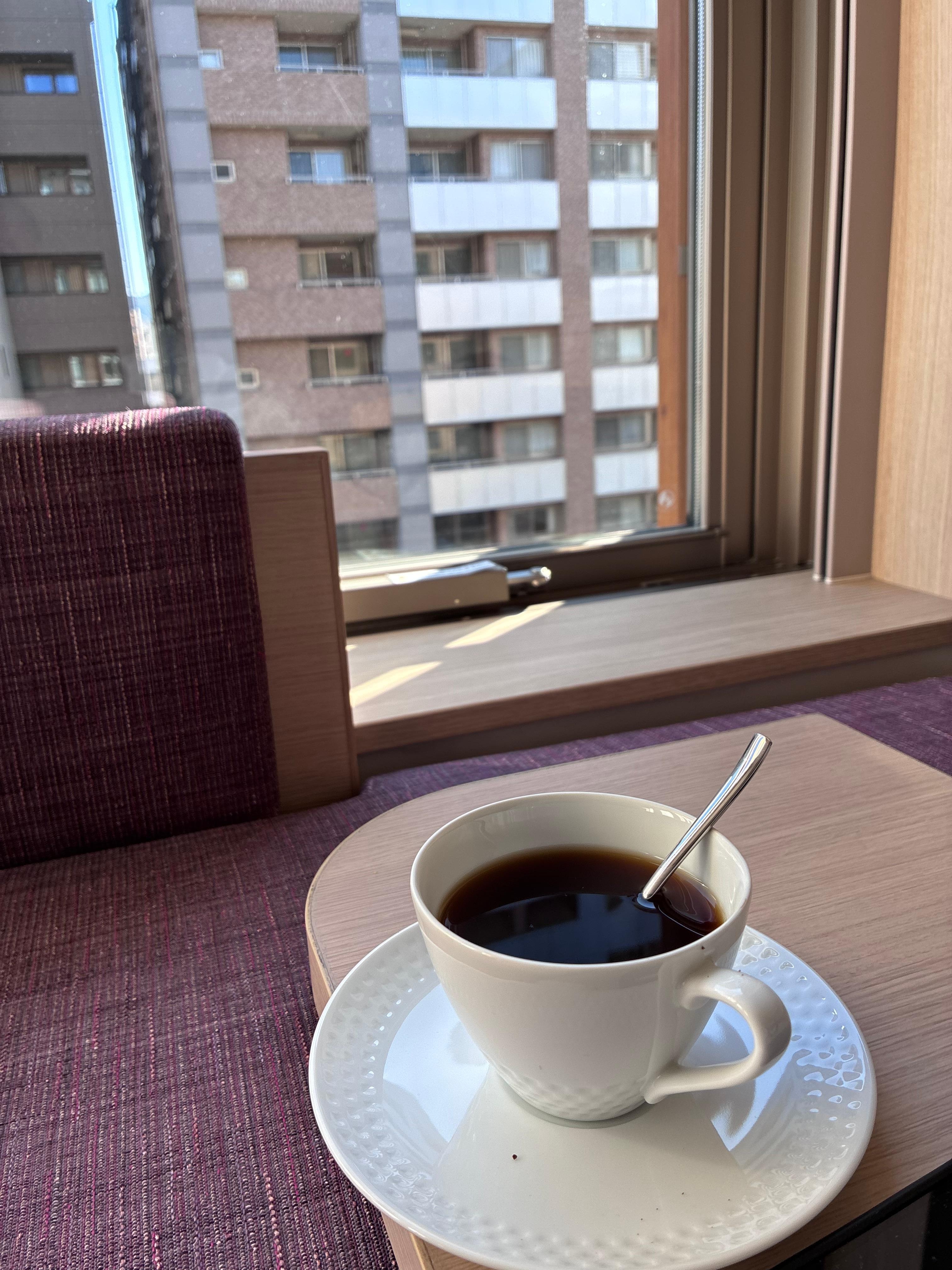 Coffee in room