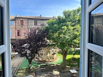 The view from one of the windows.