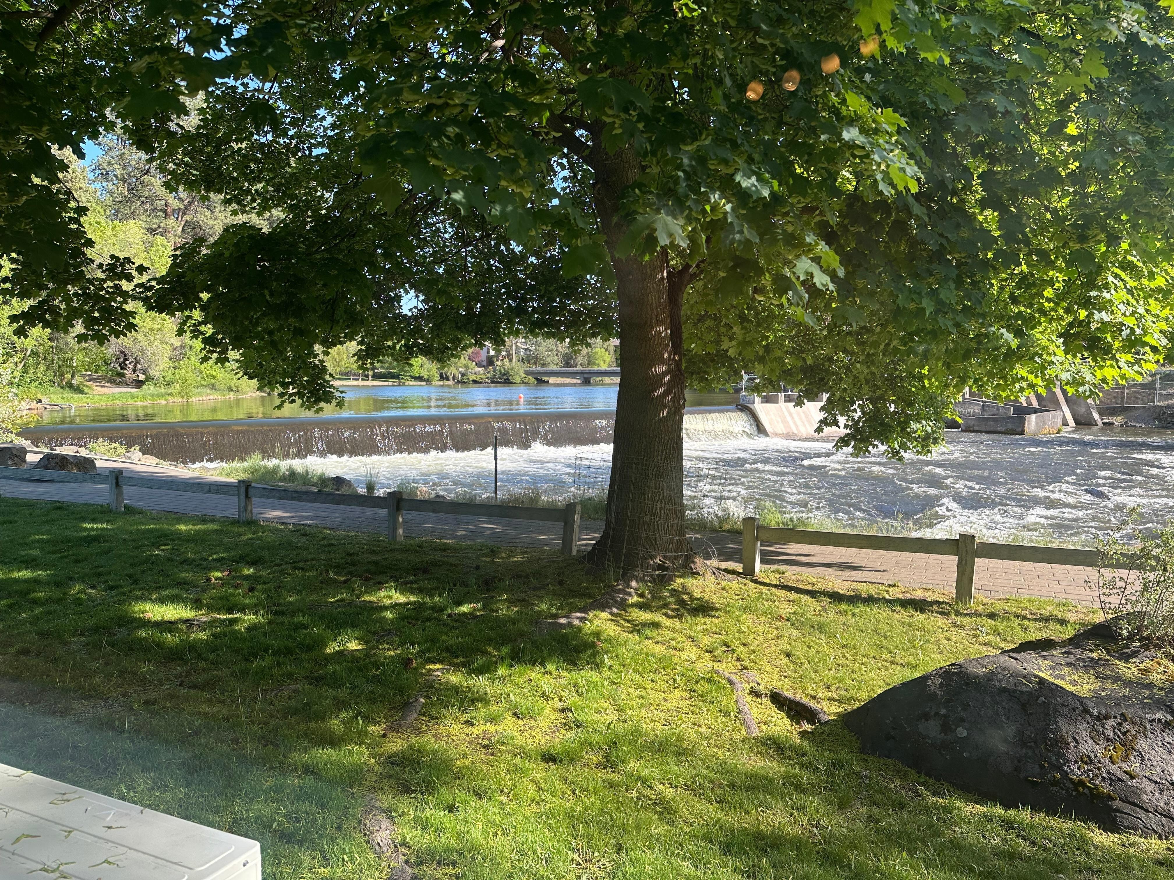 View from our room.