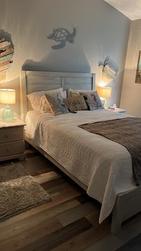 Our bedroom was so comfortable