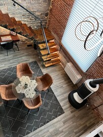 Awesome fireplace. I actually bought the same one as I was inspired by its design.