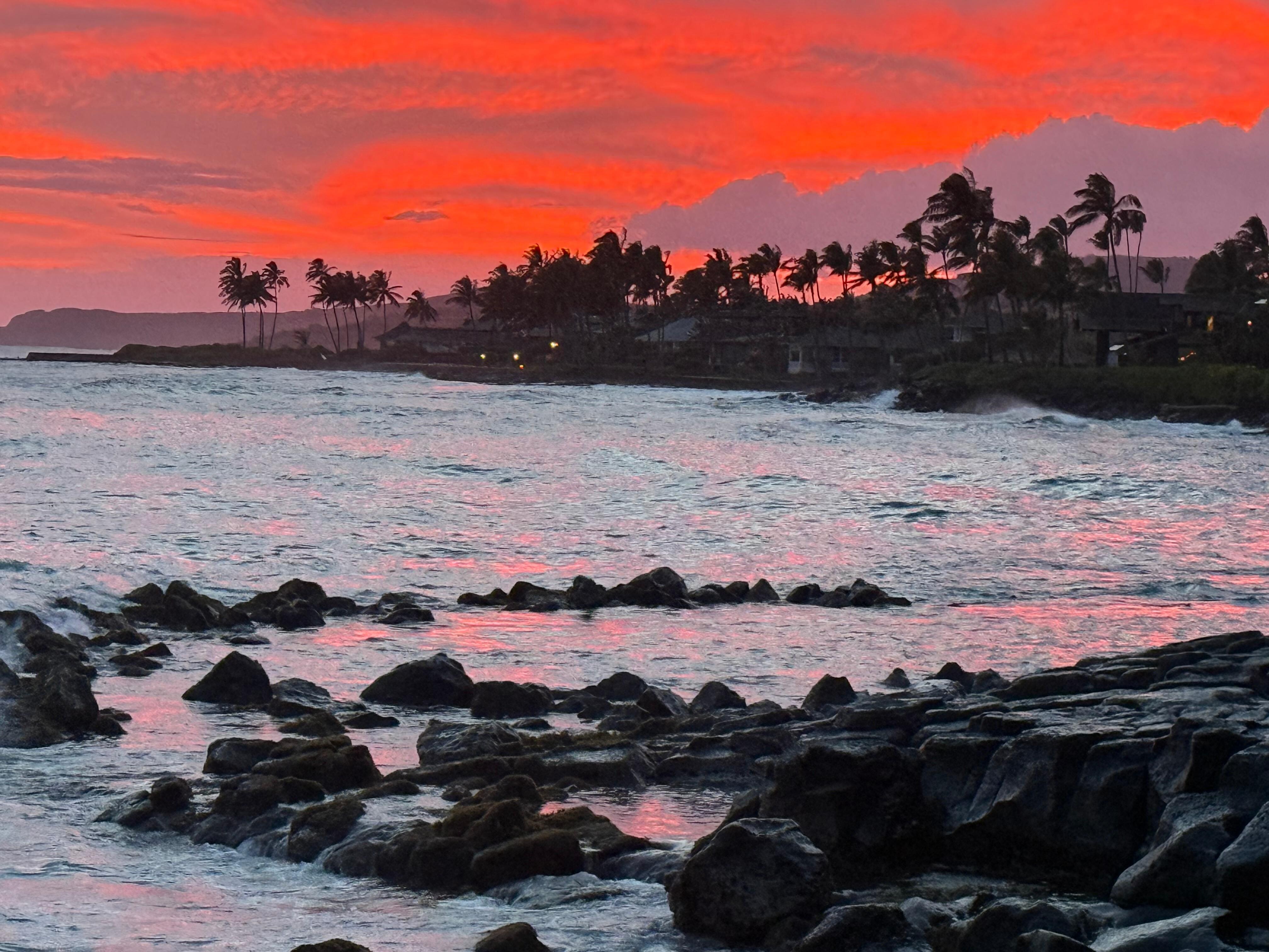 Sunset Lawai Bay