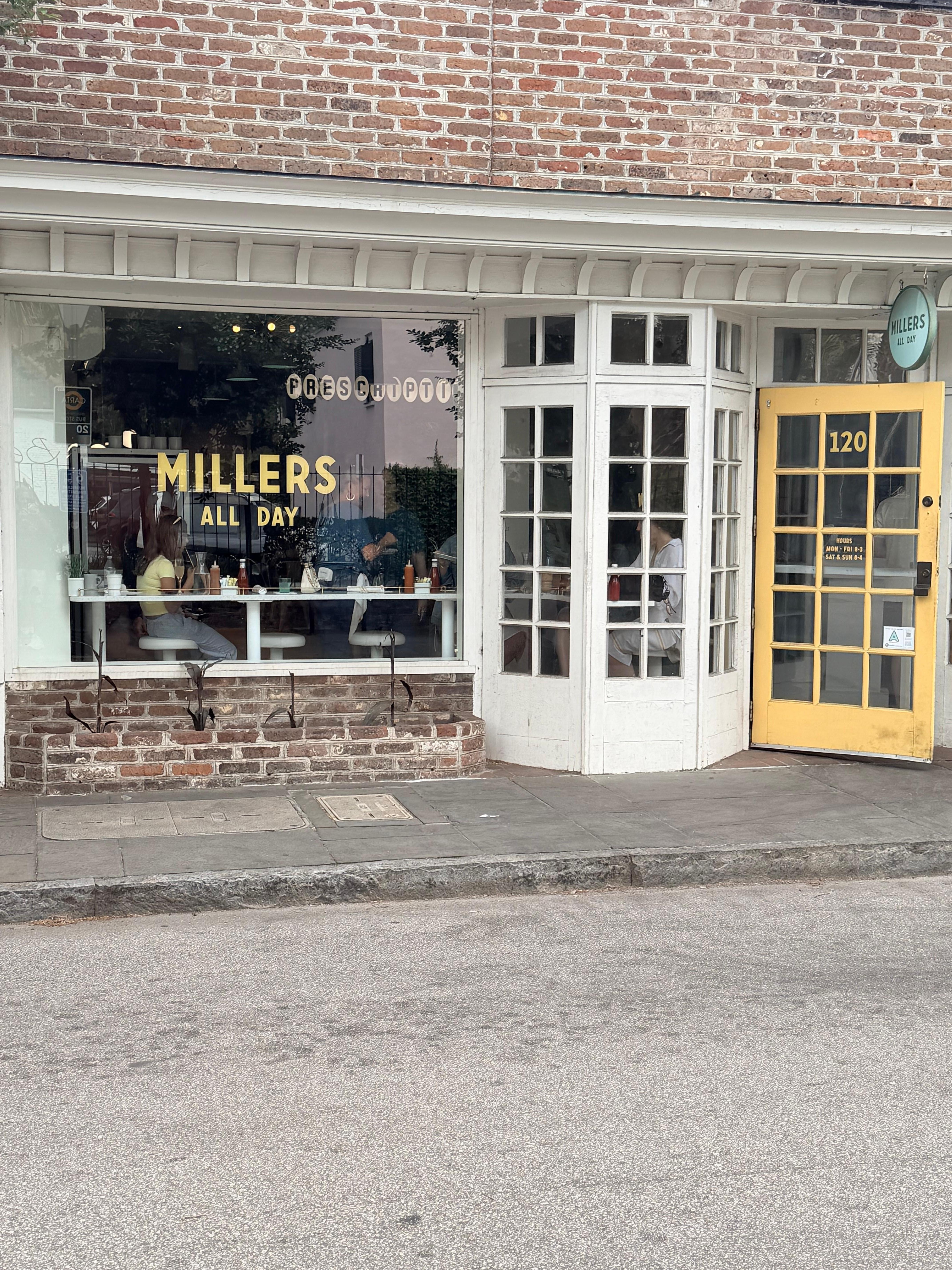 One of the best breakfasts in town again a short walk