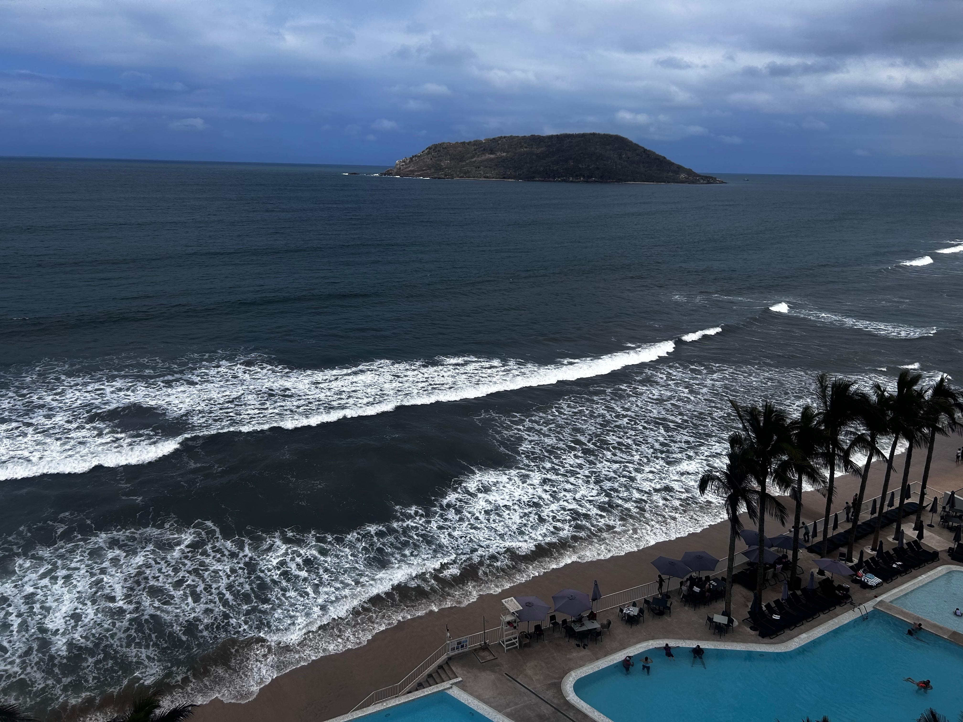 Excelente vista al mar