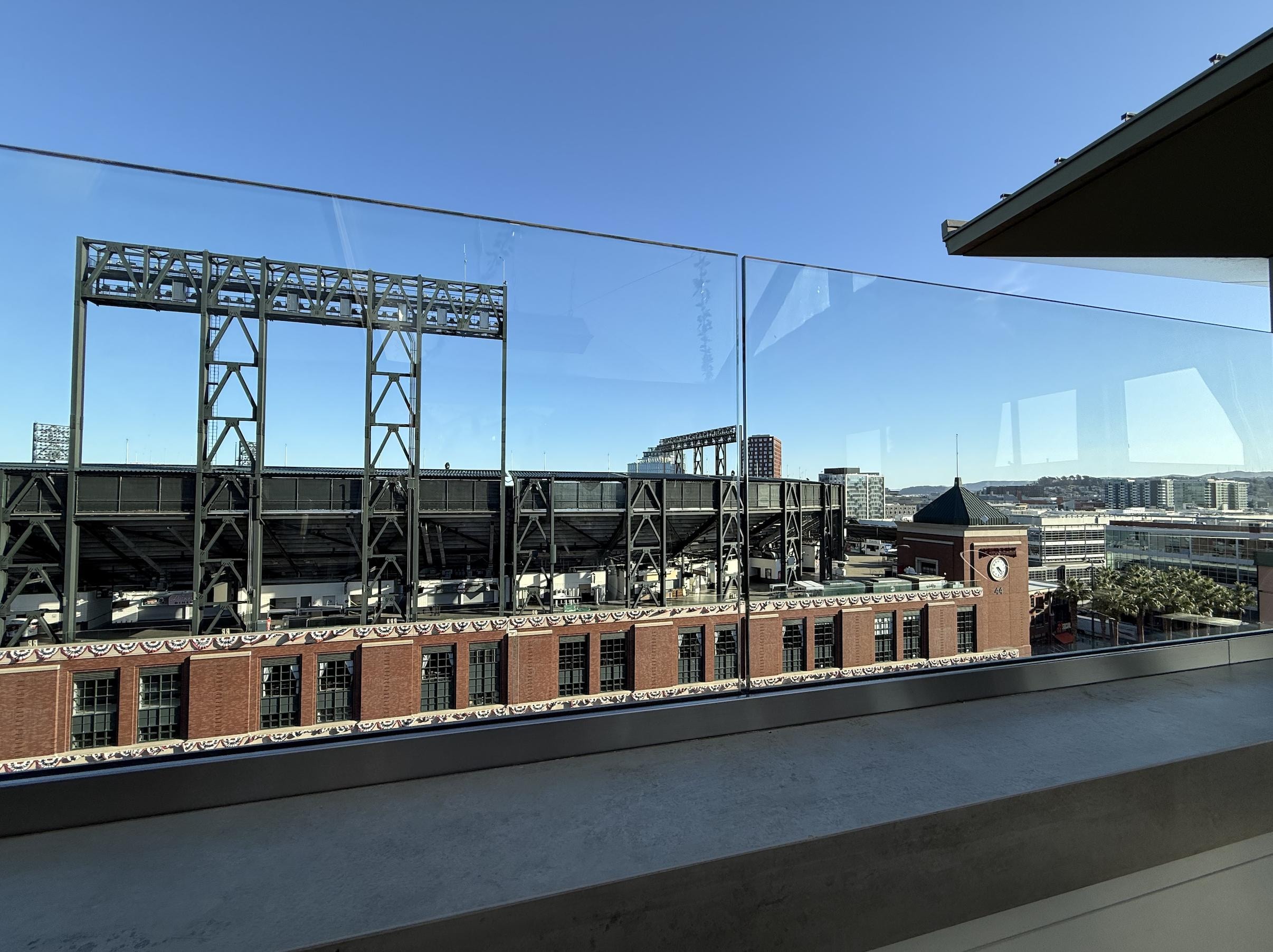 View from the Rooftop bar