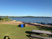 View from our little cabin deck