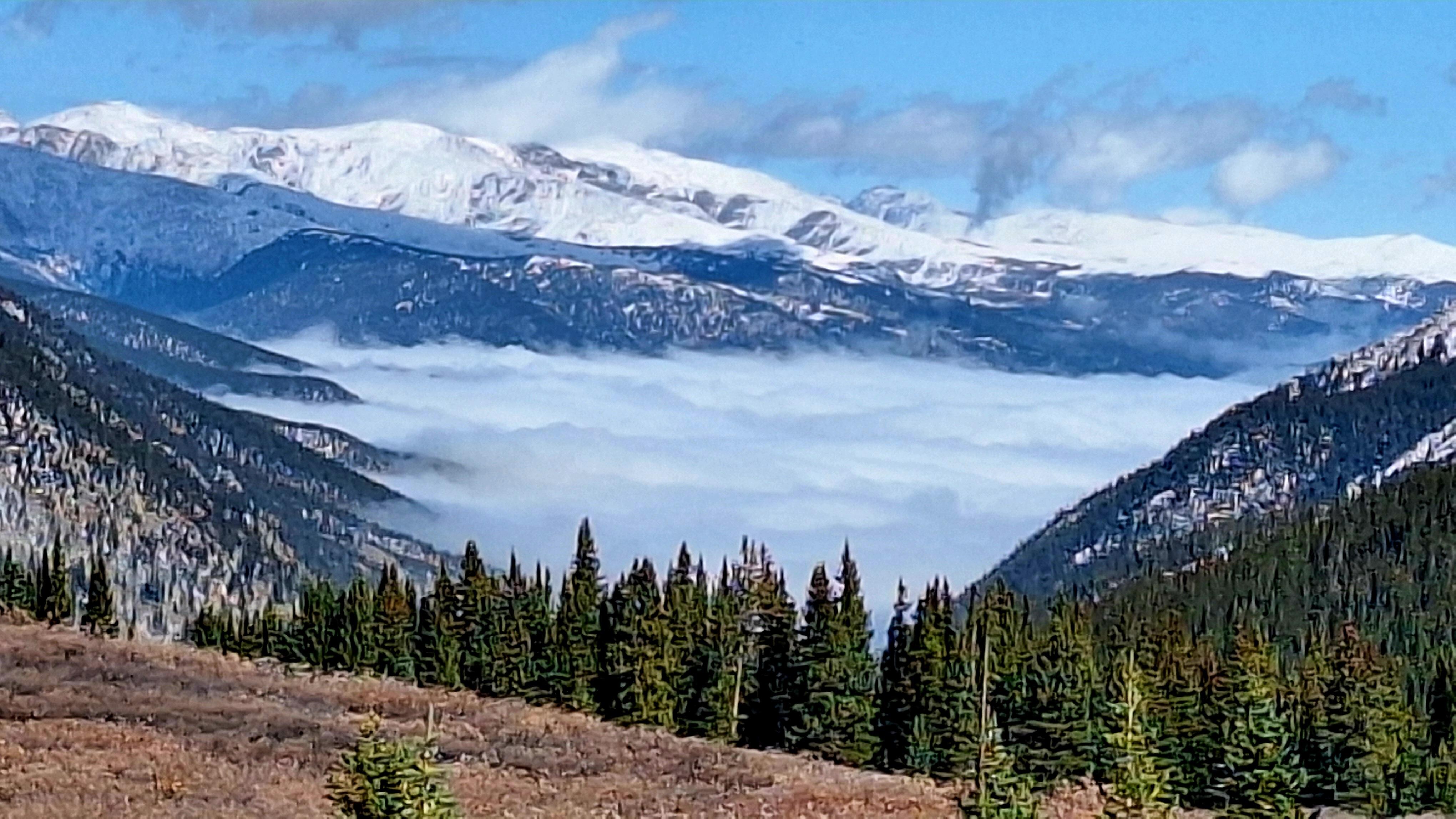 Guanella Pass Summit, just 11 miles from town. 