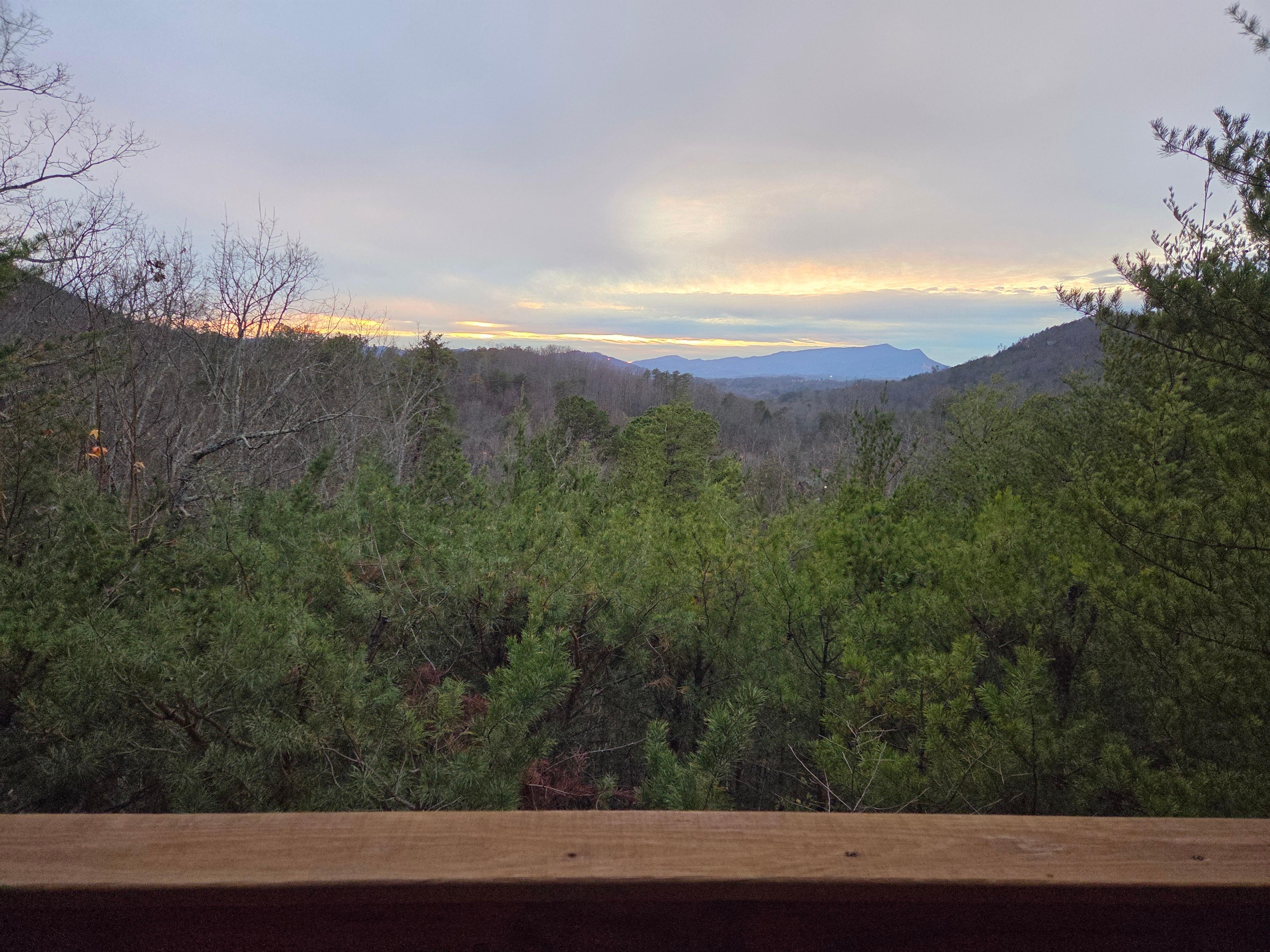 Gorgeous deck views