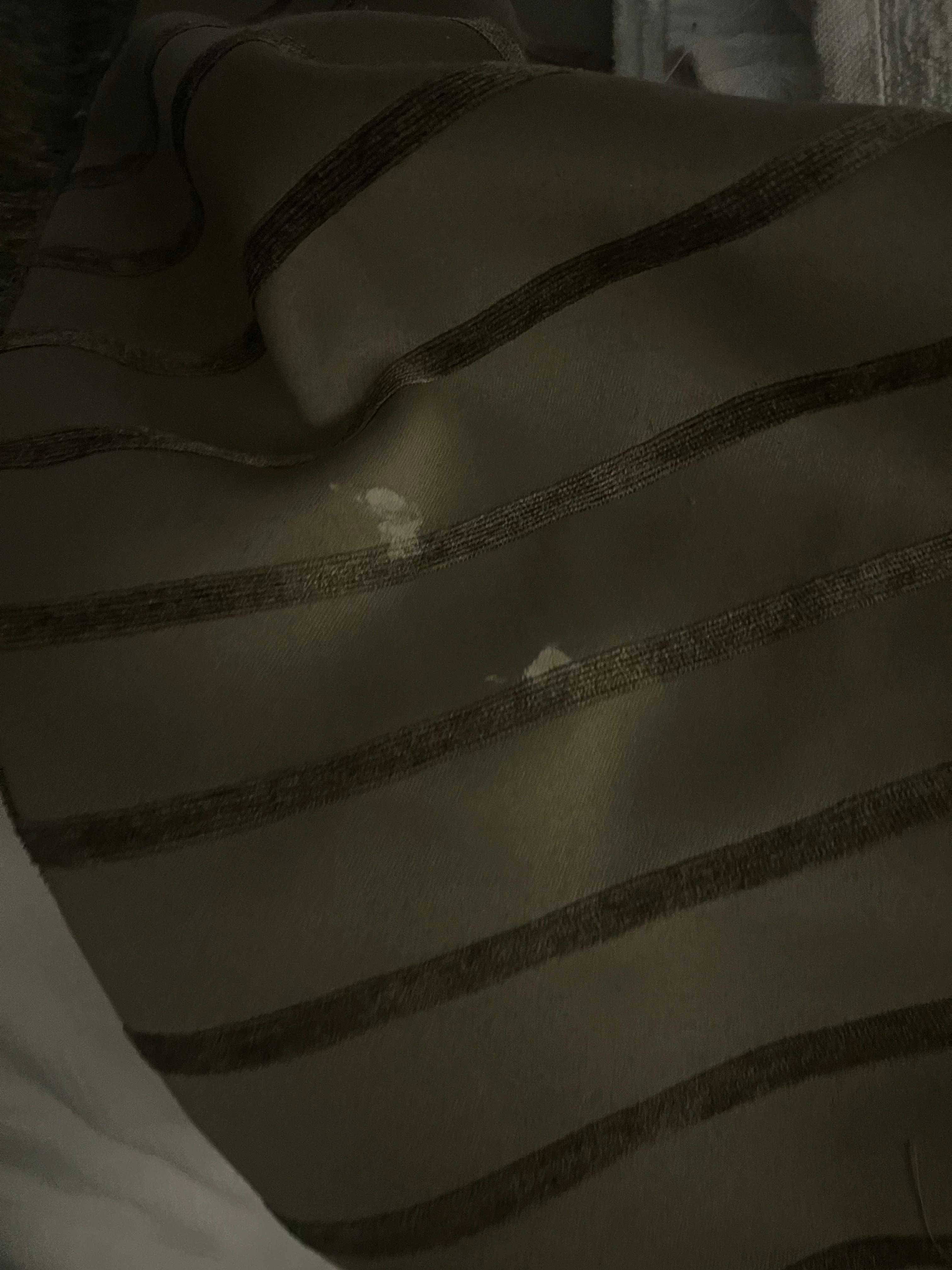 Hår og dårlig lugt på sengetæppe