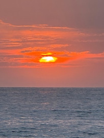 Sunset from the balcony