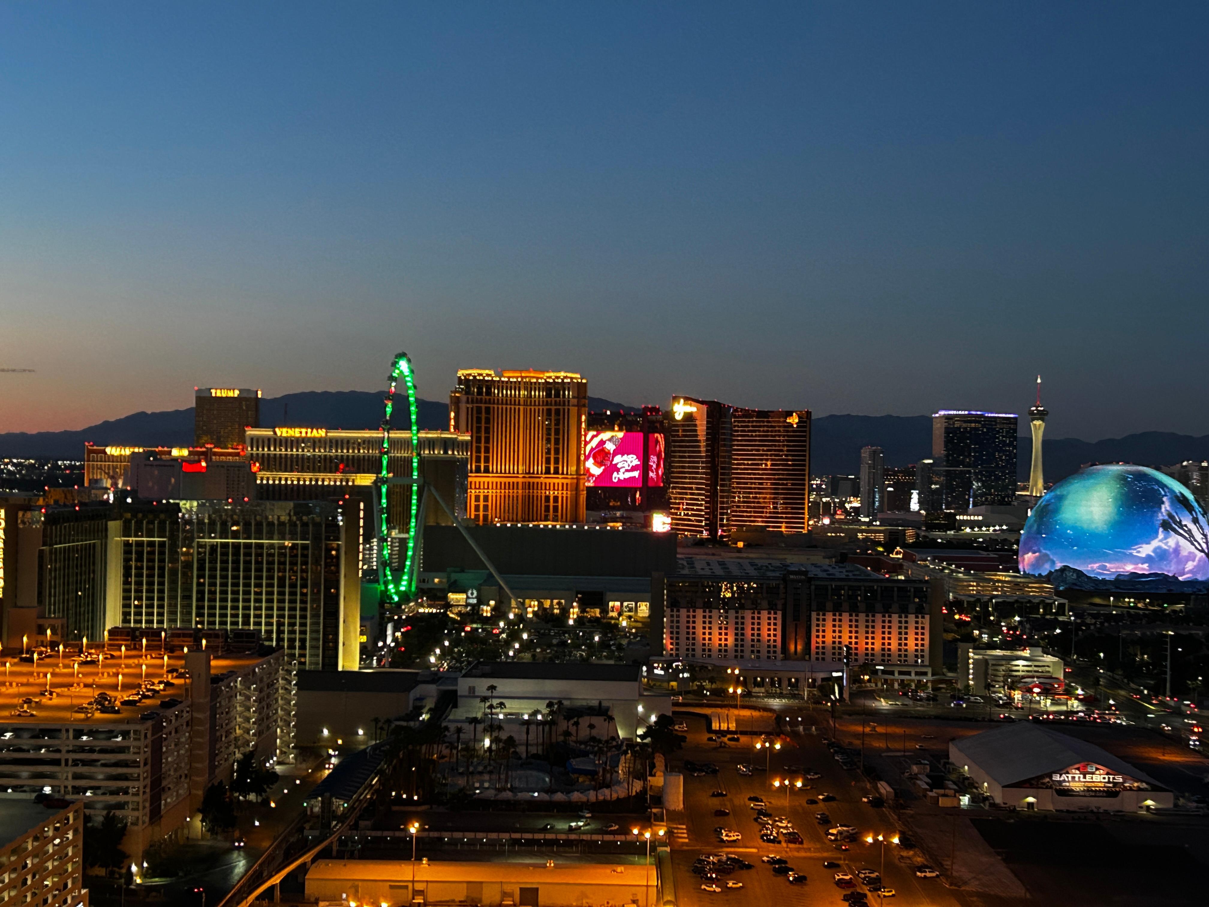 View from Tower 3, floor 31, looking North