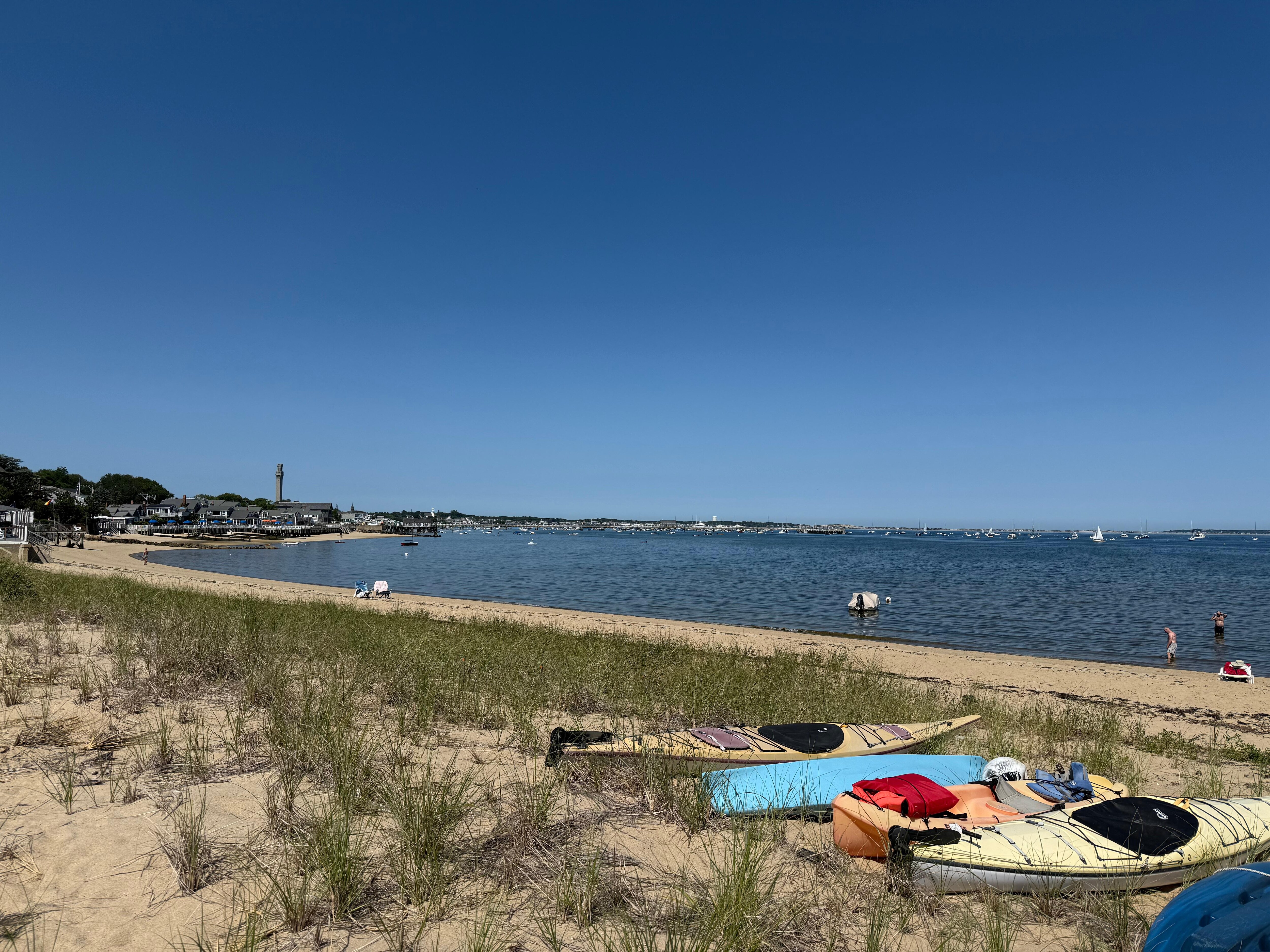 Bay view from outside the cottage.