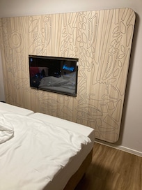 Feature wall with Television