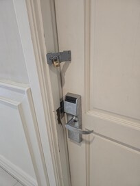 Wenn die Tür mal klemmt...