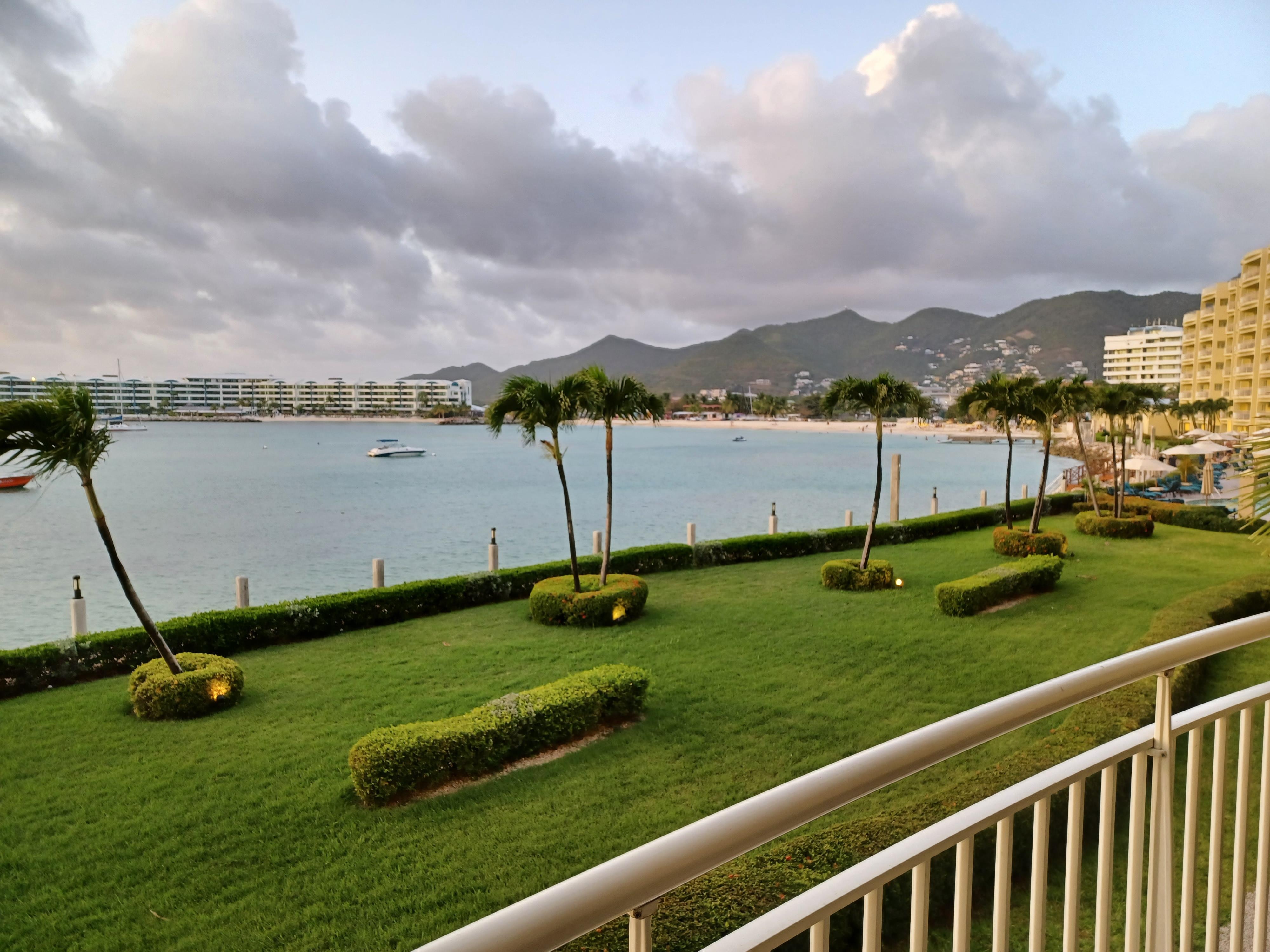 View from the balcony.