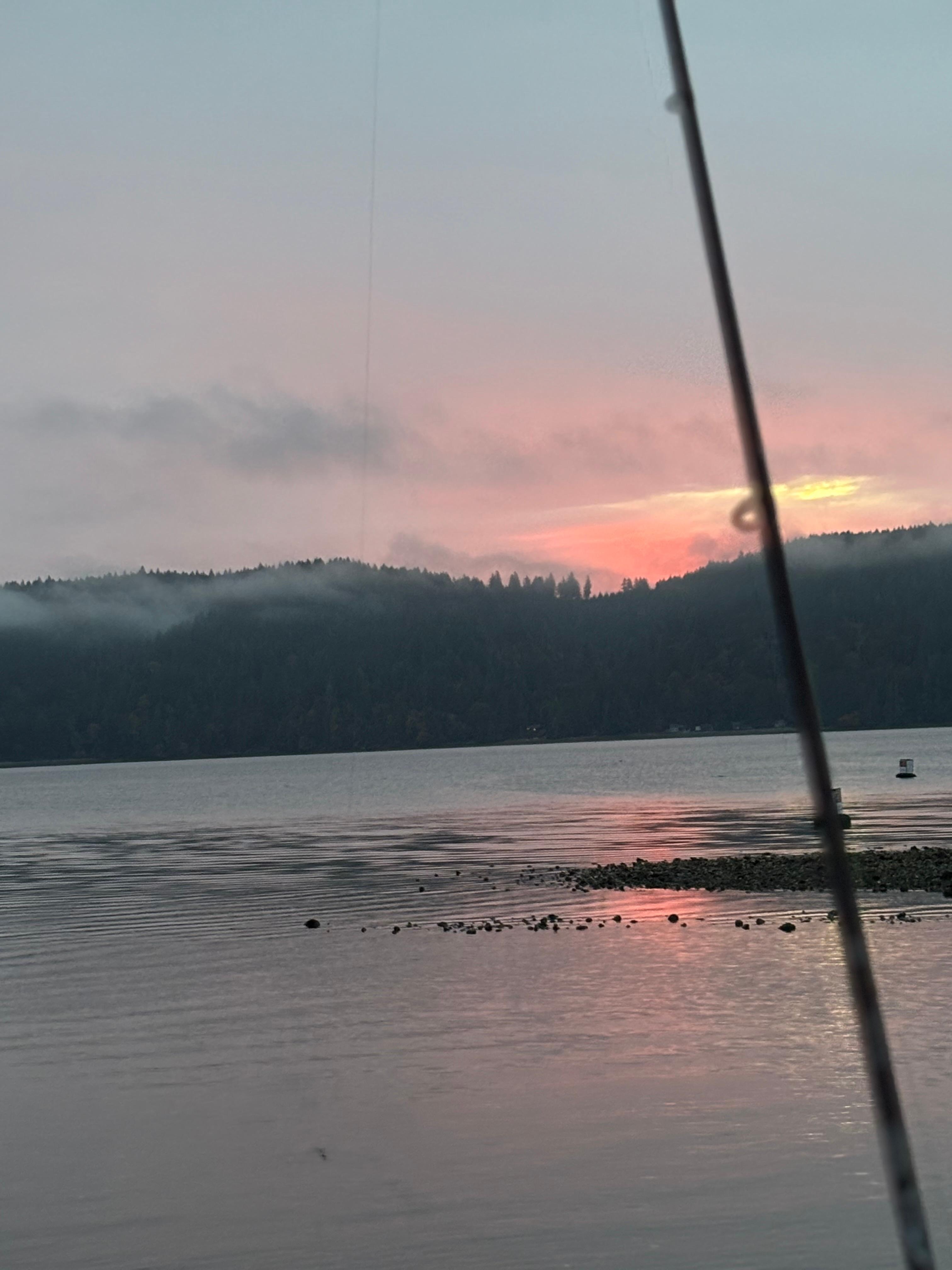 At the hatchery five minutes from the house. 