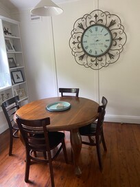 Small dining area