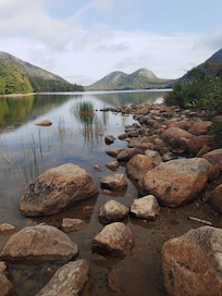 Jordan Pond and the "Bubbles", Acadia, NP.