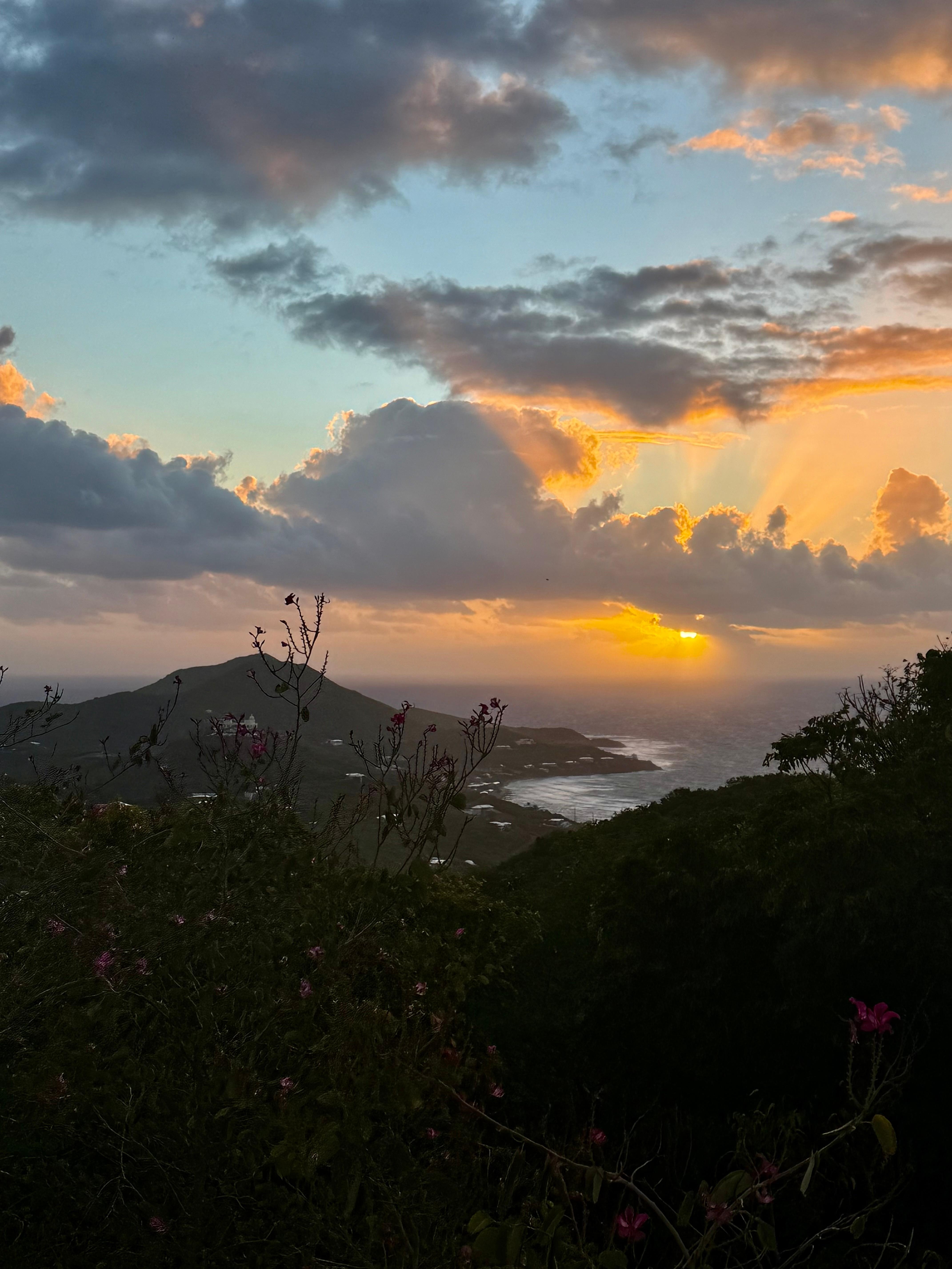 Sunrise from the crows nest 