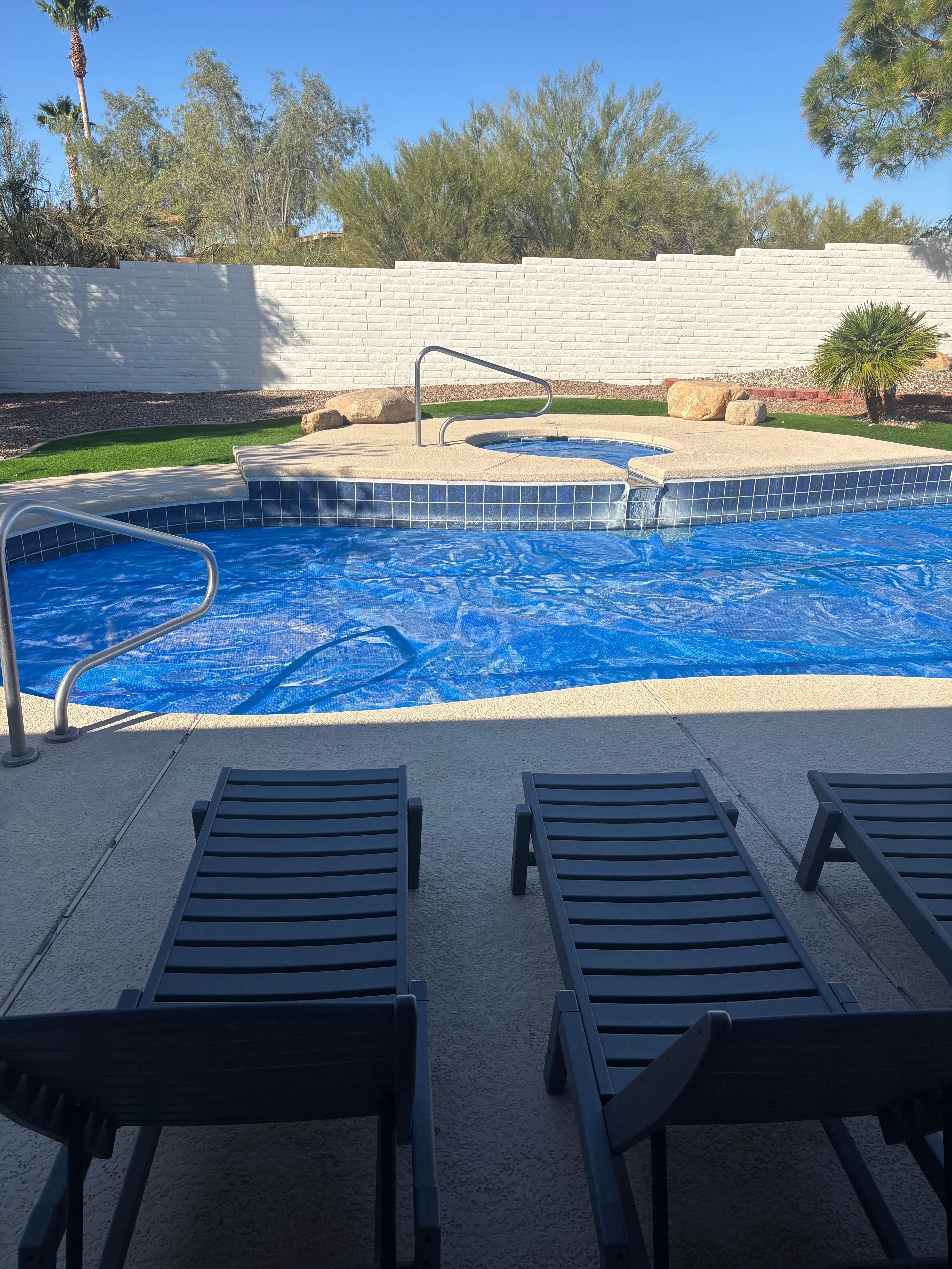 We used the hot tub, and it was awesome!