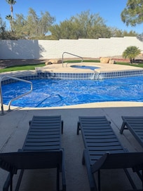 We used the hot tub, and it was awesome!