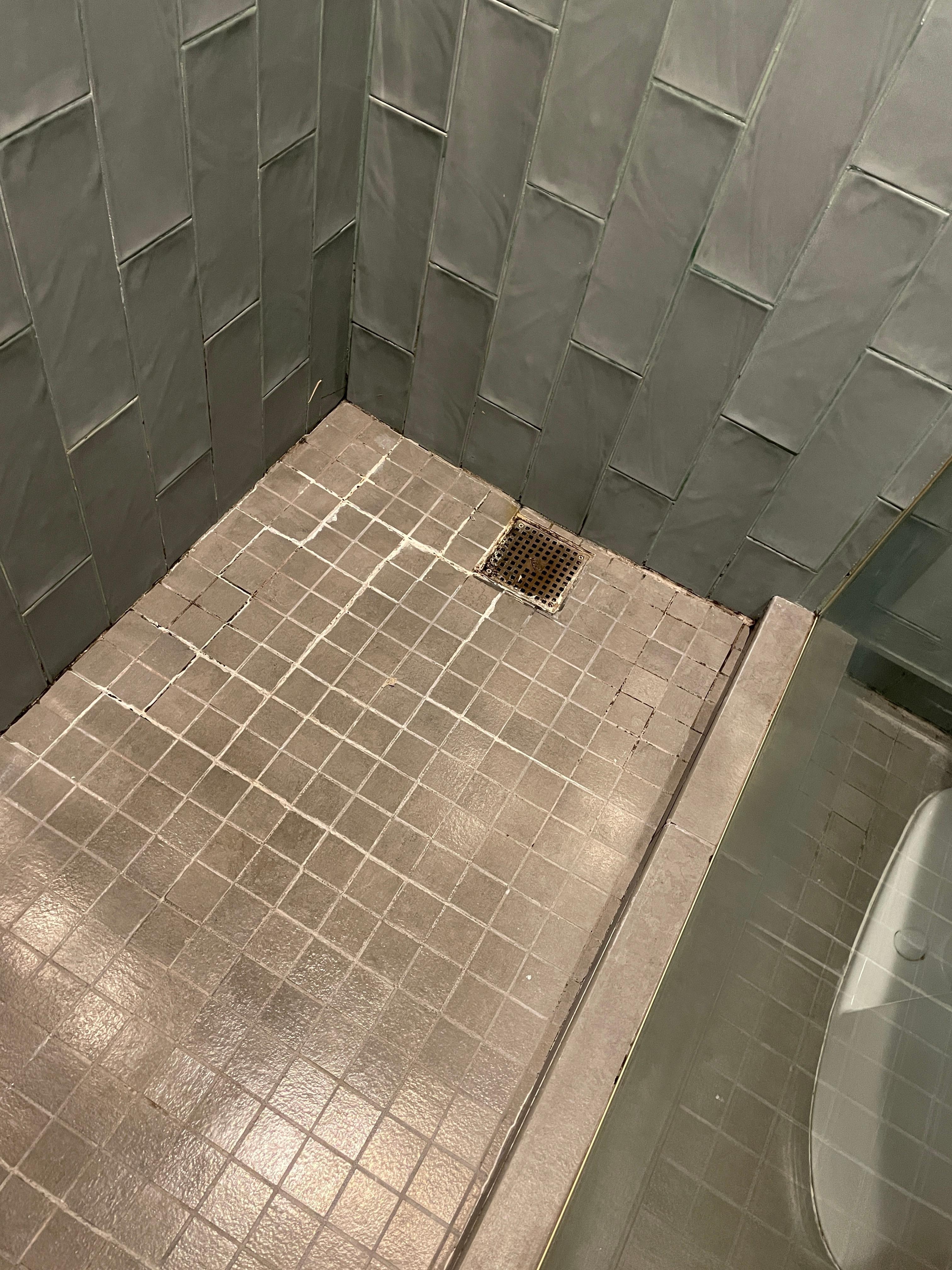 Nasty shower floor