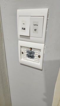 Broken light switch