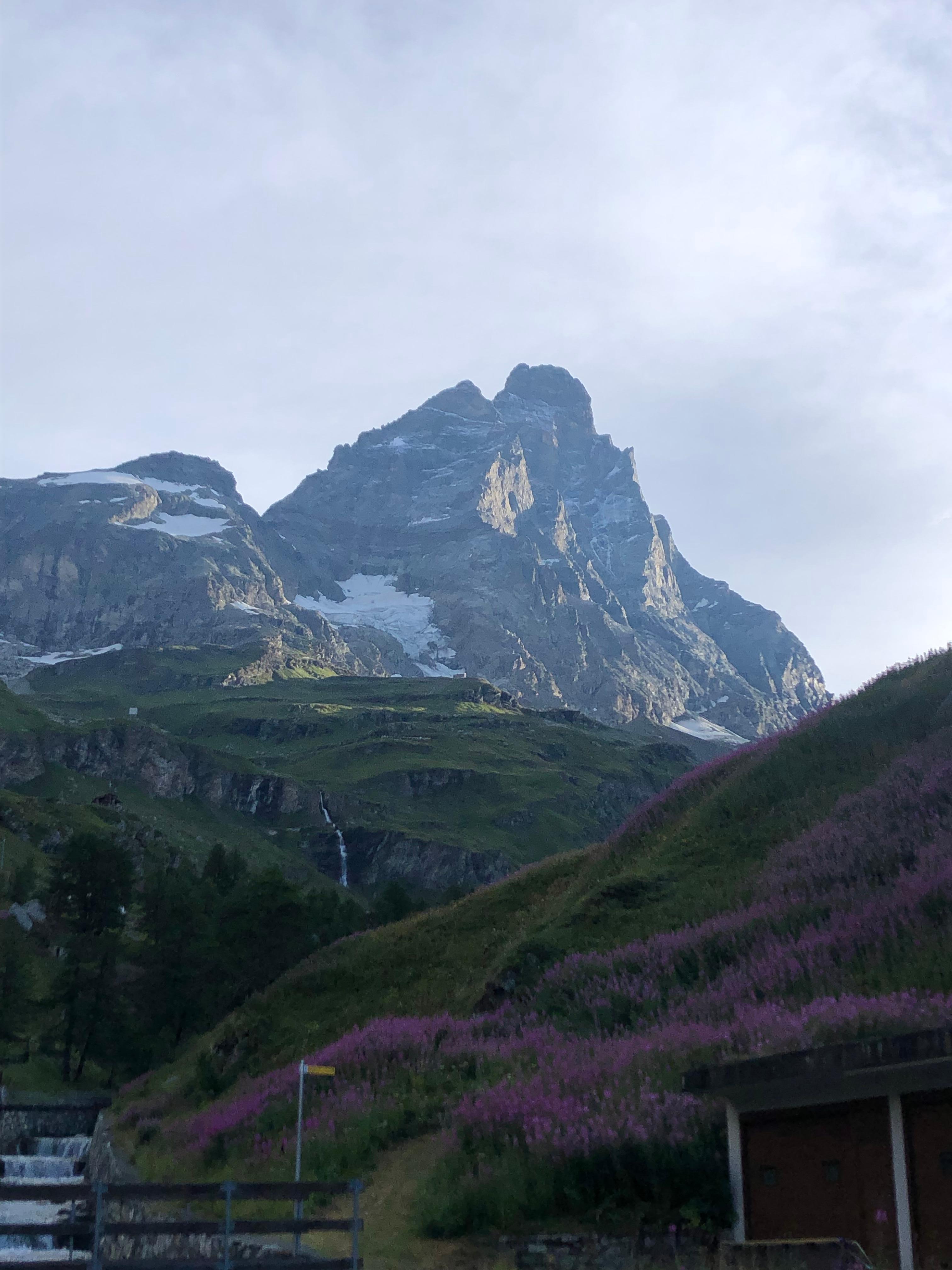 Morning picture of the Materhorn 