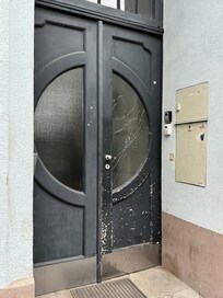 Scary entrance!